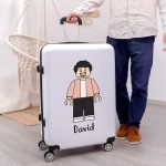 personalisierter koffer